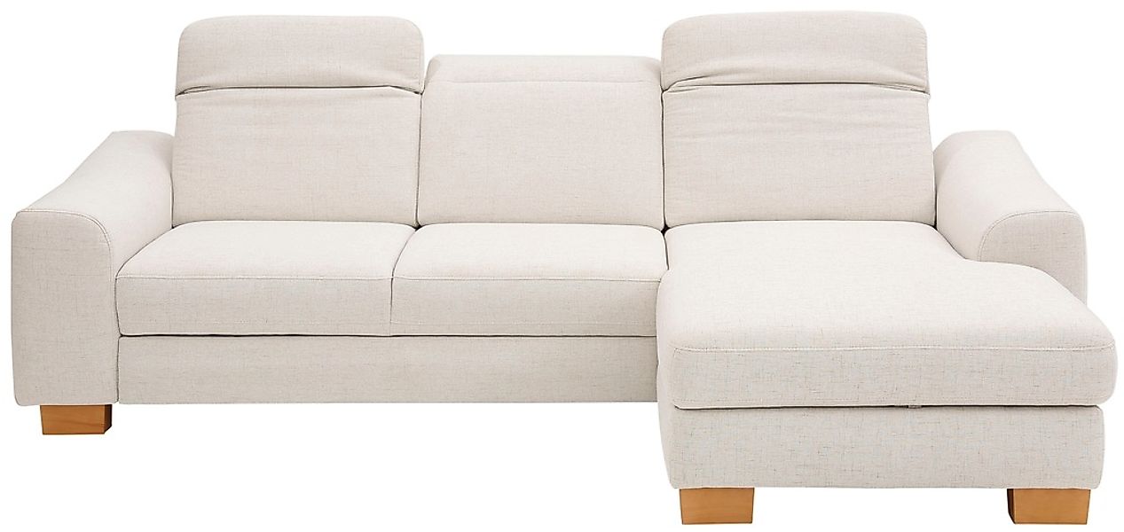Home affaire Ecksofa »Dundee L-Form«, wahlweise mit Kopfteilverstellung und günstig online kaufen
