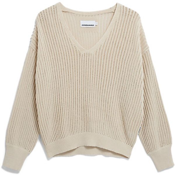 Armedangels  Pullover Pull col V femme  Rabeaa Crochet Lino günstig online kaufen