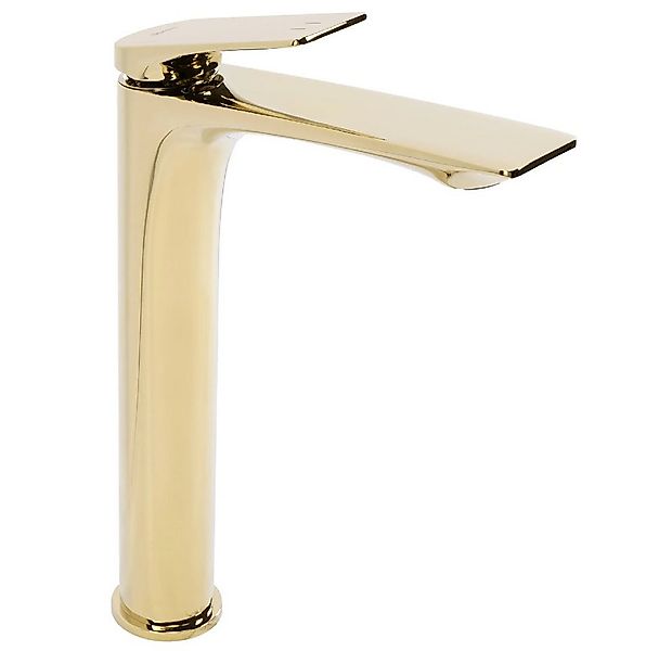 wohnwerk.idee Badarmatur Badarmatur Gold Schwarz, Modernes Design, Messing günstig online kaufen