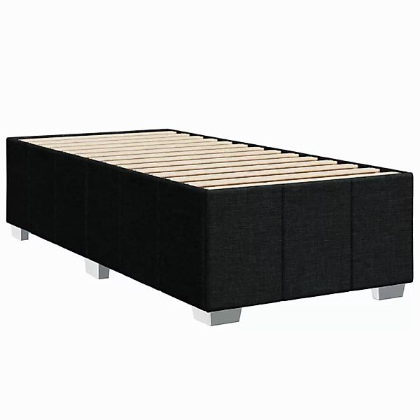 vidaXL Bett Bettgestell ohne Matratze Schwarz günstig online kaufen