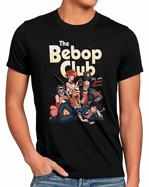 style3 Print-Shirt Herren T-Shirt Bebop Club anime manga swordfish cowboy b günstig online kaufen