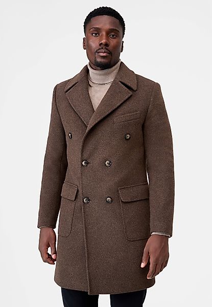 RICANO Wollmantel Enzo Handgefertigter Herren Wollmantel günstig online kaufen