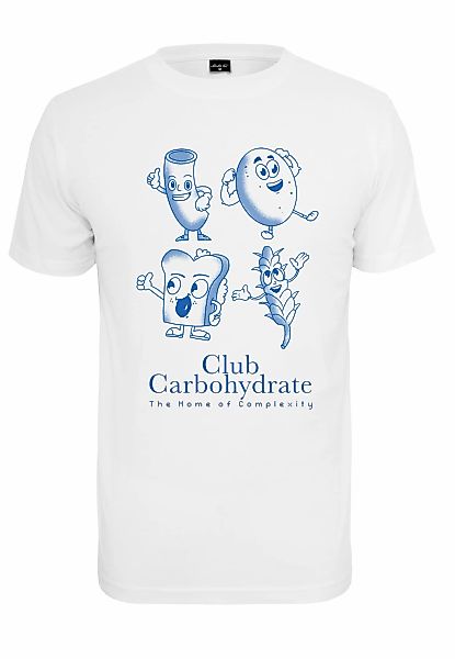 MisterTee T-Shirt "MisterTee Herren Club Carbohydrate Tee", (1 tlg.) günstig online kaufen