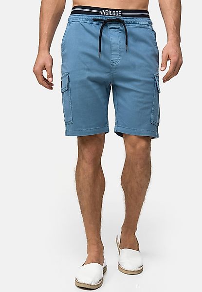 Indicode Jeansshorts Rudi aus elastischer Baumwoll-Qualität günstig online kaufen
