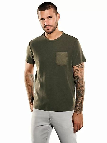 emilio adani T-Shirt T-Shirt gemustert günstig online kaufen