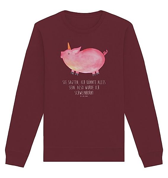 Mr. & Mrs. Panda Longpullover Einhorn Schwein Größe XXL - Burgundy - Gesche günstig online kaufen