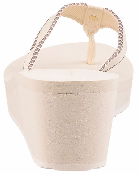 Tommy Hilfiger Dianette "WEDGE BEACH SANDAL", Keilabsatz, Zehentrenner, Som günstig online kaufen