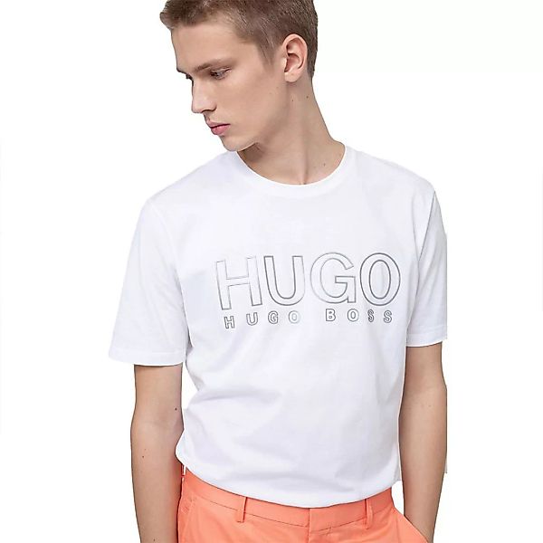 Hugo Dolive-u202 Kurzärmeliges T-shirt S White günstig online kaufen