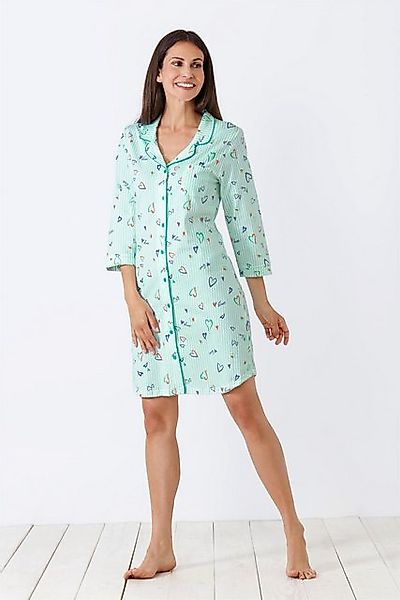 Hajo Bermudas Damen Sleepshirt, Premium Cotton günstig online kaufen