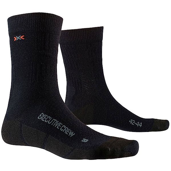 X-socks Executive Crew Socken 3 Paare EU 39-41 Black günstig online kaufen