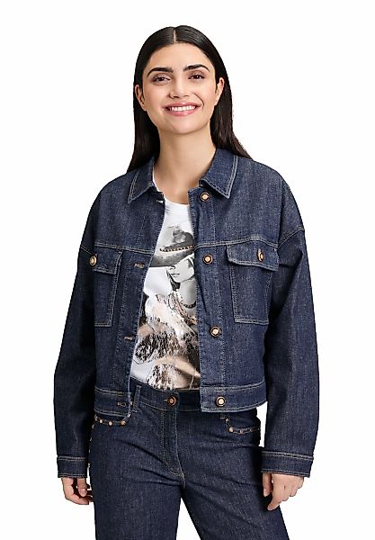 Betty Barclay Jackenblazer "Betty Barclay Damen Jeansjacke langarm" günstig online kaufen