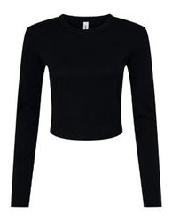 Bella + Canvas Langarmshirt bauchfreies Strecht günstig online kaufen