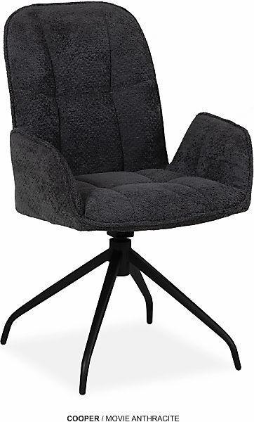 OMG Design Esszimmerstuhl "Cooper" (Set) 2 Stk.Drehstuhl mit auto-return, A günstig online kaufen