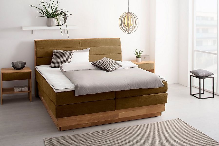 OTTO products Boxspringbett Jenna, ohne LED-Beleuchtung, mit zertifizierten günstig online kaufen
