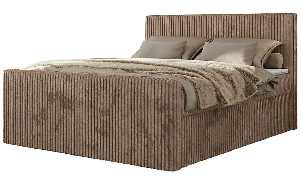 Boxbett mit Bettkasten Tiliano Duo ¦ braun ¦ Maße (cm): B: 164 H: 119 Bette günstig online kaufen