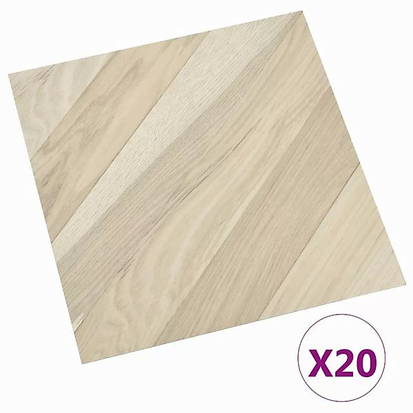 vidaXL Kunststoff-Fliesen, PVC-Fliesen Selbstklebend 20 Stk. günstig online kaufen