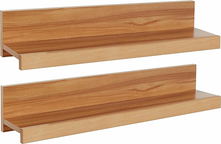 Home affaire Wandregal "Logo,teilmassiv, Breite: je 90 cm" Set, 2 Stk. tlg. günstig online kaufen