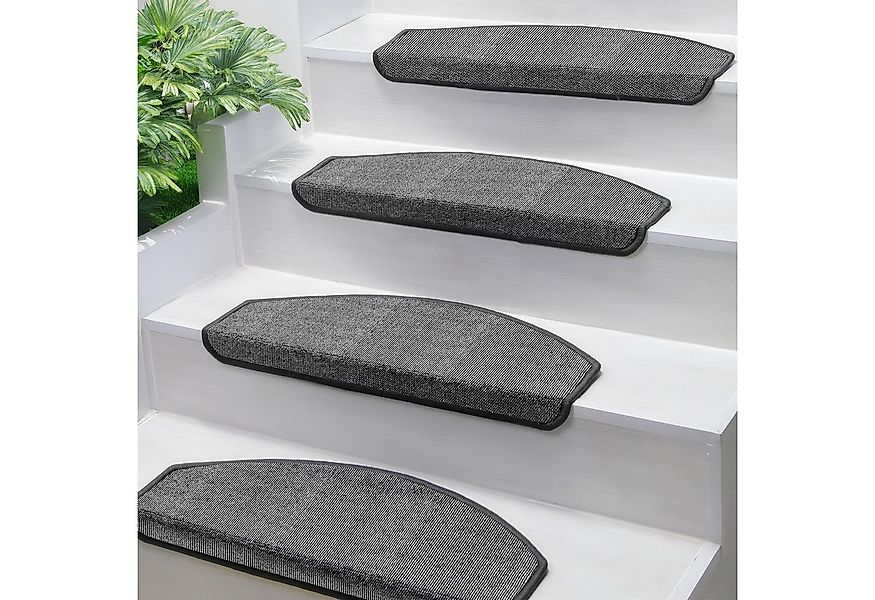 Björn&Schiller Stufenmatte Rutschfest Treppenmatten Halbrund, Treppenteppic günstig online kaufen