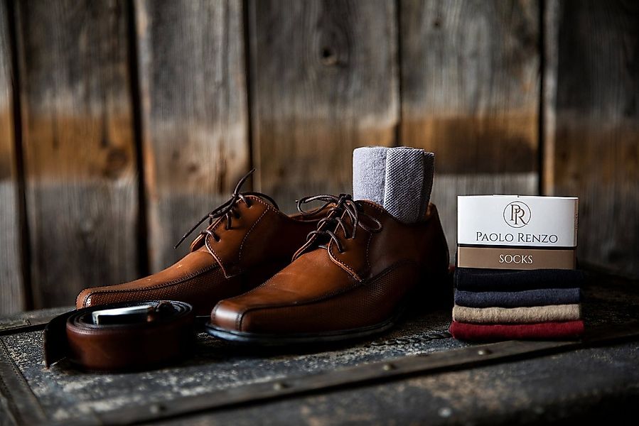 Paolo Renzo Businesssocken (6-Paar) Atmungsaktive Herren Business Socken au günstig online kaufen