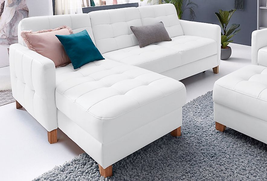 exxpo - sofa fashion Ecksofa »Elio, kompakt und komfortabel, bequem und zei günstig online kaufen