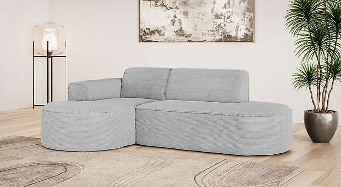 OTTO home Ecksofa »ADELLA Design-Sofa mit Recamiere rechts/links, 248/159/7 günstig online kaufen