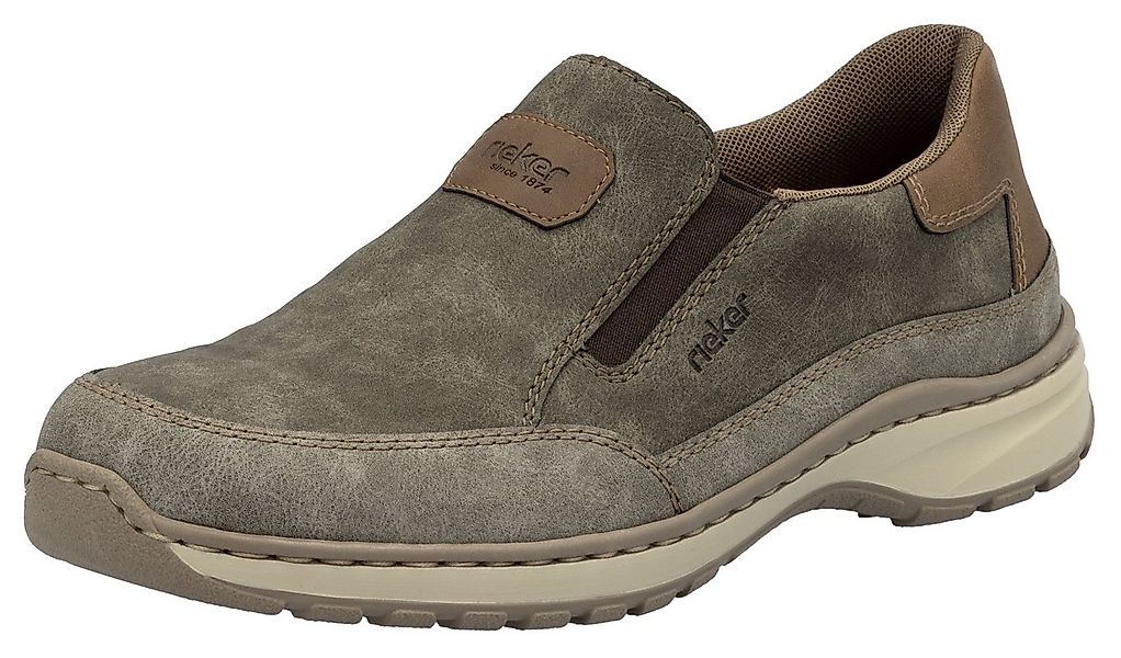 Rieker Slipper Slip-on-Sneaker, Freizeitschuh, Halbschuh mit Gummizug günstig online kaufen