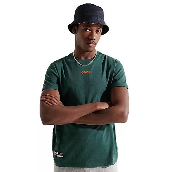 Superdry Corporate Logo Brights Kurzarm T-shirt M Enamel Green Marl günstig online kaufen