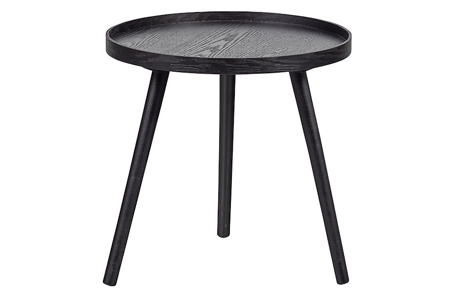 WOOOD Beistelltisch Mesa aus Holz, Schwarz, günstig online kaufen