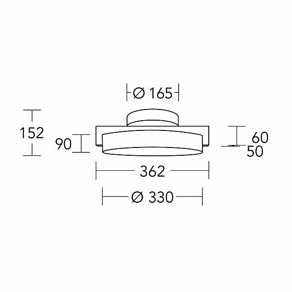 HerzBlut LED-Deckenleuchte Talon, Glas, dimmbar günstig online kaufen