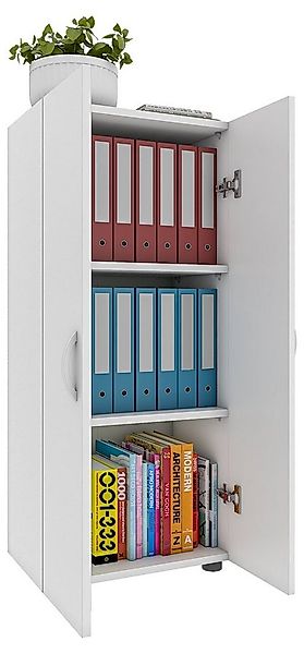 VCM Aktenschrank Büroschrank Bücher Ordner Aktenschrank Ulas 3fach günstig online kaufen