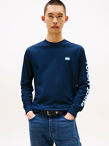 Tommy Jeans Langarmshirt "TJM REG POP COL NW CLSC LS T EXT", Mit Rundhalsau günstig online kaufen