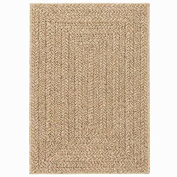 vidaXL Teppich Zizur Beige 120x170 Cm Juteoptik Indoor Und Outdoor 2232323 günstig online kaufen