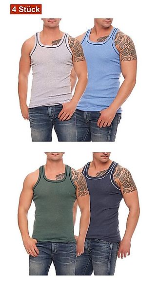 Cocain underwear Unterhemd Farbiges Herren Unterhemd Feinripp Vollachsel Ba günstig online kaufen