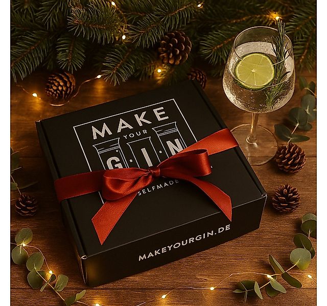 Mixcompany Aufbewahrungsbox Make Your Gin – Premium DIY Gin Set mit 12 Bota günstig online kaufen