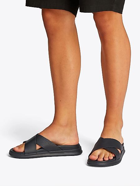 Tommy Hilfiger D DENSITY HILFIGER LTH CC SAND Pantolette, Sommerschuh, Schl günstig online kaufen