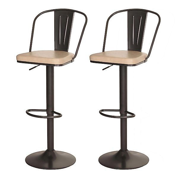 MCW Barhocker H10a 2er-Set Vintage Beige günstig online kaufen