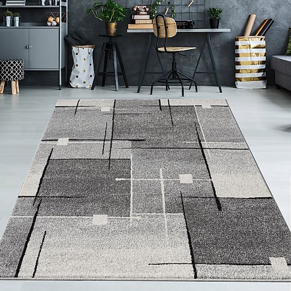 TeppichHome24 Teppich Moderner Teppich mit abstrakten günstig online kaufen