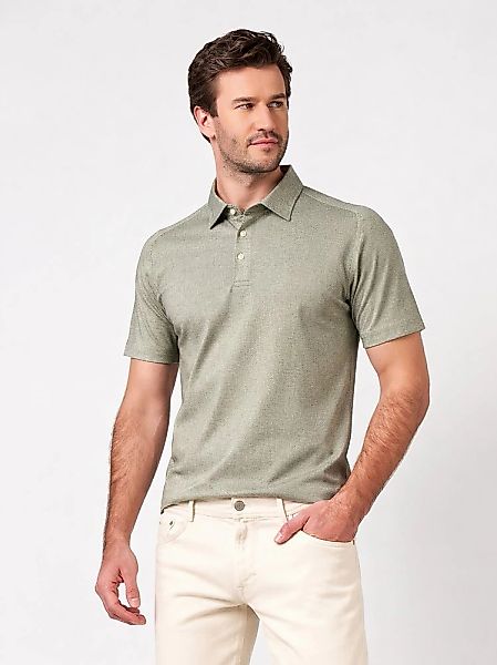 DESOTO Poloshirt "Casual Polo Kent 1/2" Jersey, slim fit günstig online kaufen