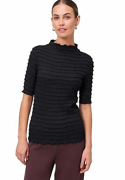 Zero 3/4-Arm-Shirt "zero Damen Shirt mit Rüschen", (1 tlg.), Rüschen günstig online kaufen