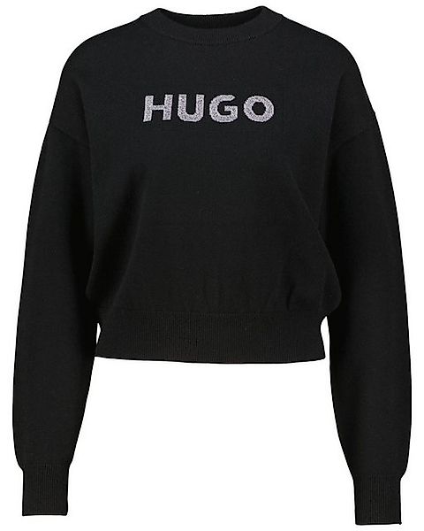 HUGO Strickpullover Damen Pullover SLOGERIX_B (1-tlg) günstig online kaufen