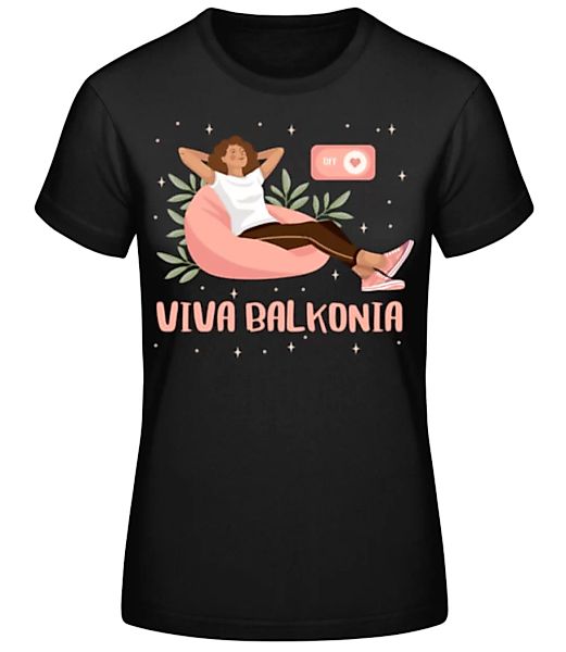 Viva Balkonia · Frauen Basic T-Shirt günstig online kaufen