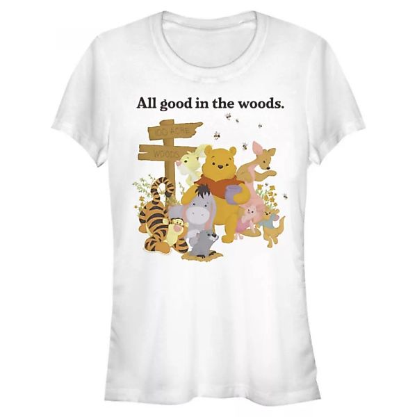 Disney - Winnie Puuh - Gruppe Pooh In The Woods - Frauen T-Shirt günstig online kaufen