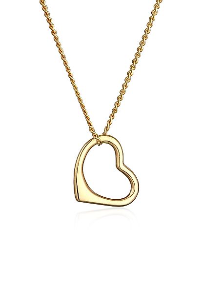 Elli Premium Kette mit Anhänger Herz günstig online kaufen