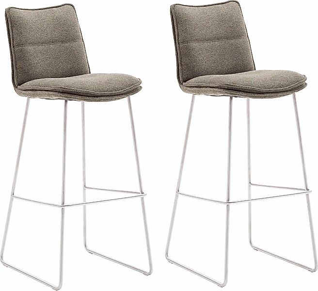 MCA furniture Barhocker "Hampton", (Set, 2 St., 2-er), Barstuhl 180drehbar günstig online kaufen