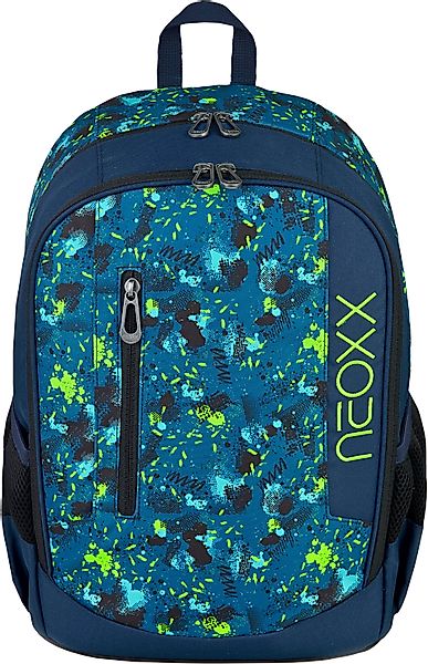 neoxx Schulrucksack Flow, Petrol Extreme, teilweise günstig online kaufen