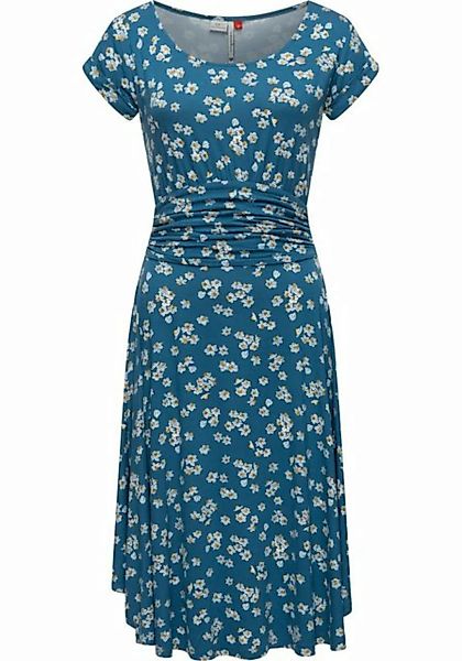 Ragwear Sommerkleid "Ivone", leichtes Jersey-Kleid mit stylischer Raffung günstig online kaufen