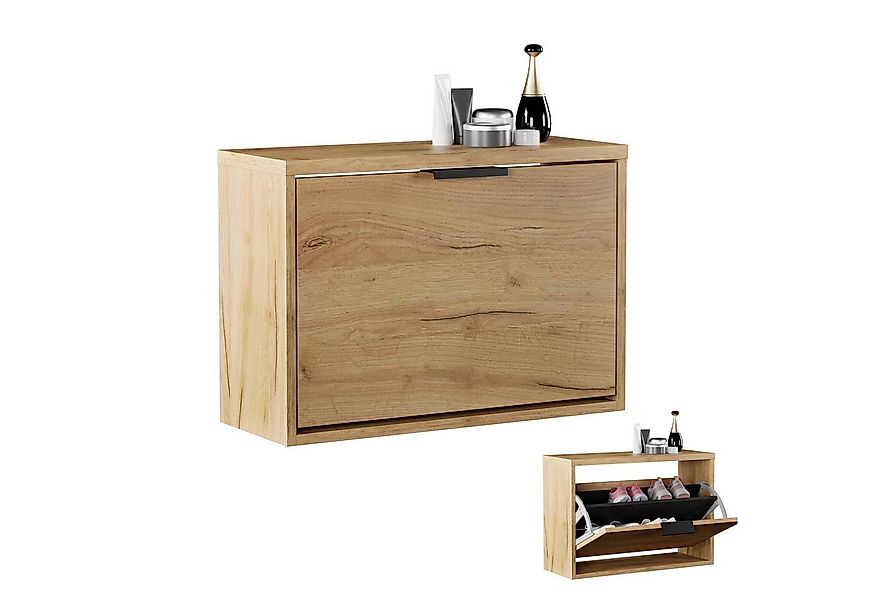 Planetmöbel Schuhschrank STIVIO Schuhschrank einreihig (Schuhschrank für Fl günstig online kaufen