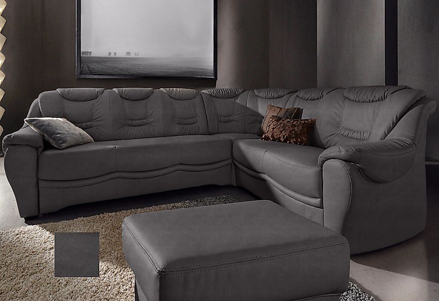 sit&more Ecksofa "Benson L-Form", wahlweise mit Bettfunktion günstig online kaufen