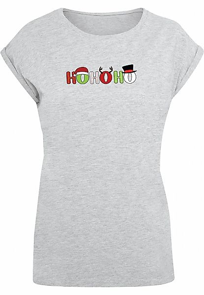 Merchcode T-Shirt "Merchcode Ladies Chistmas Ho Ho Ho Tee" 1 Stk. tlg. günstig online kaufen