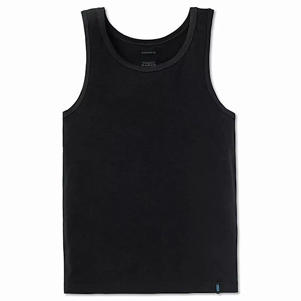SCHIESSER Herren Unterhemd - Shirt ohne Arme, Tanktop, Single Jersey, Serie günstig online kaufen